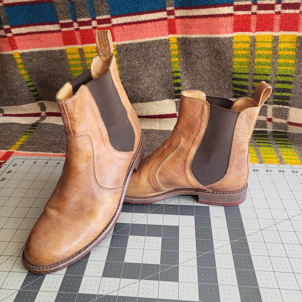 Bed Stu Nandi Chelsea Boot Cobbler Series Leather